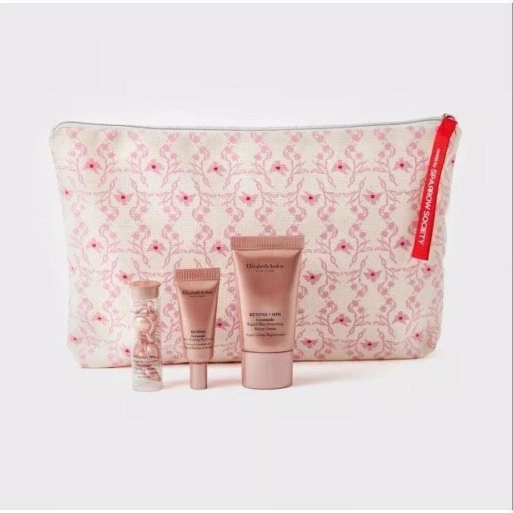 Elizabeth Arden RETINOL REVOLUTION 3-PIECE STARTER SET With Makeup Bag